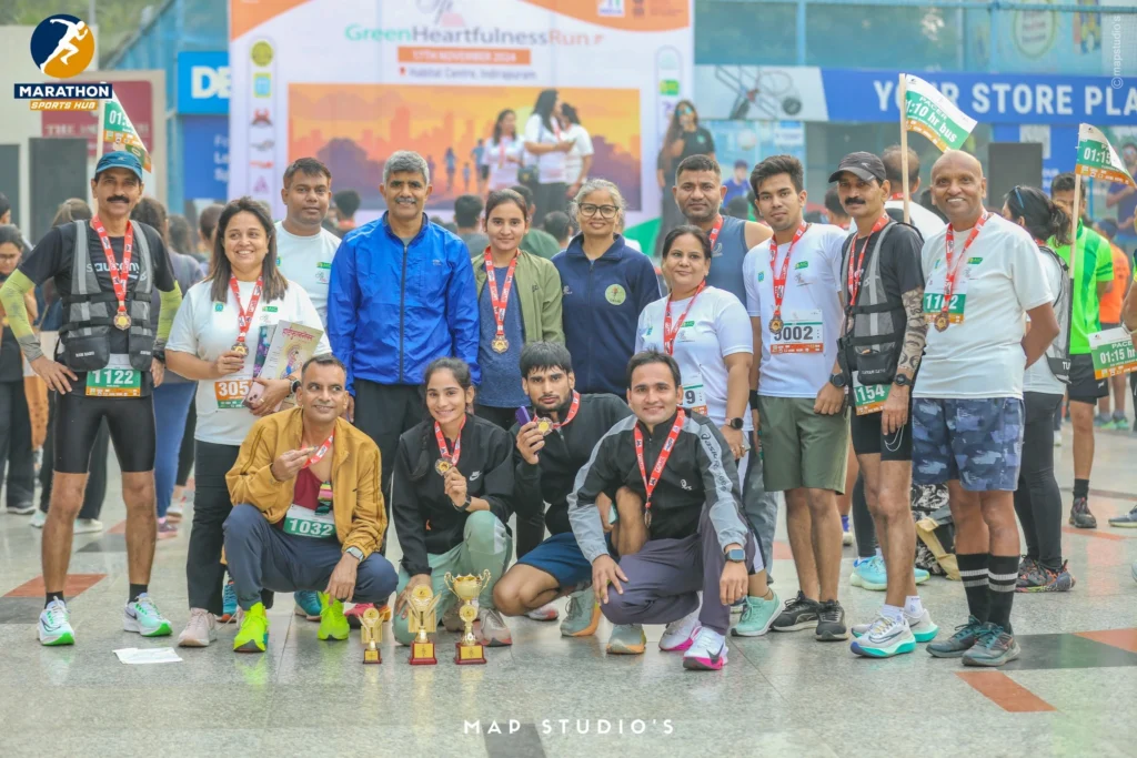 Running event in Indirapuram